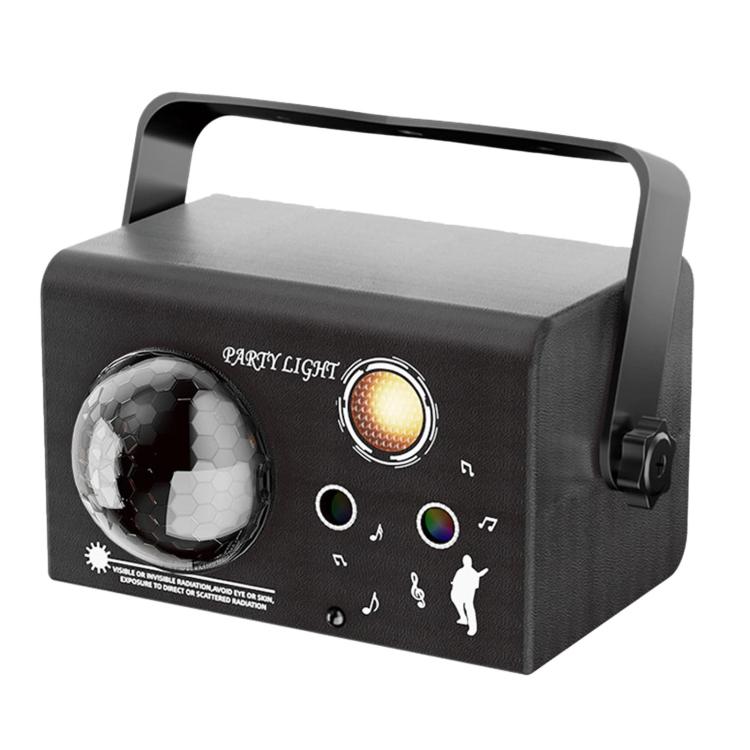 EMS-45 Luce laser a LED a sfera magica, lampada laser da palcoscenico per uso domestico, bar, KTV, With 1m USB Cable, US Plug, EU Plug, UK Plug, AU Plug