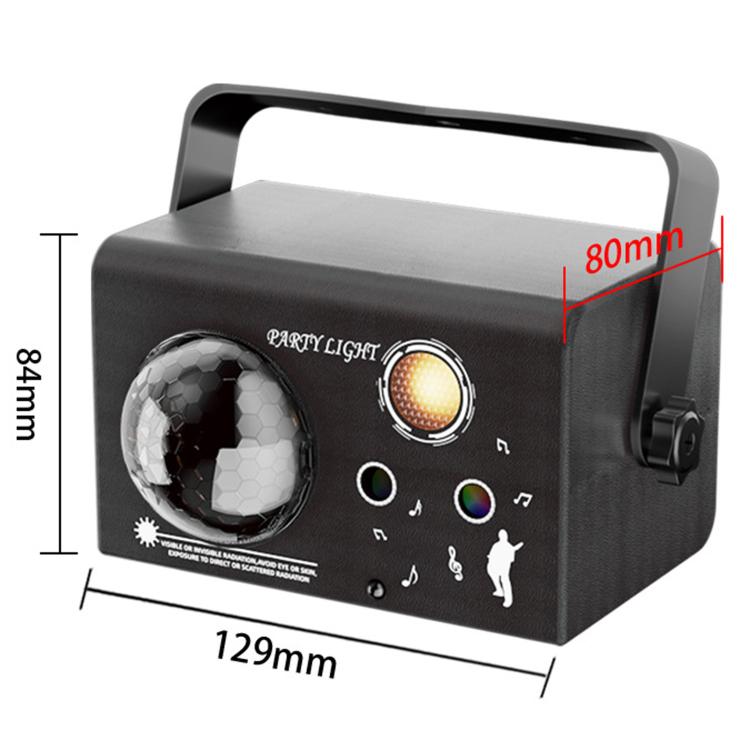 EMS-45 Luce laser a LED a sfera magica, lampada laser da palcoscenico per uso domestico, bar, KTV, With 1m USB Cable, US Plug, EU Plug, UK Plug, AU Plug