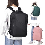 Zaino da lavoro WEIXIER B695, borsa da viaggio multiuso, borsa espandibile per laptop.