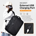 Zaino da lavoro WEIXIER B695, borsa da viaggio multiuso, borsa espandibile per laptop.