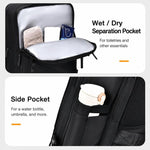 Zaino da lavoro WEIXIER B695, borsa da viaggio multiuso, borsa espandibile per laptop.