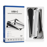 Docking station Type-C 9 in 1 con supporto per laptop