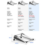 Docking station Type-C 9 in 1 con supporto per laptop