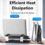 Docking station Type-C 9 in 1 con supporto per laptop