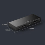 Blueendless USB 3.2 High-Speed Card Reader For CFEA/CFeB/SD 4.0/TF Cameras And Memory Cards, CFEA+CFeB+SD 4.0+TF