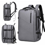 Zaino WEIXIER B683 di grande capacità espandibile per uomo, ideale per lavoro e laptop.