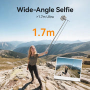 TELESIN Asta selfie con treppiede automatico 1,7 m