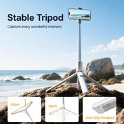 TELESIN Asta selfie con treppiede automatico 1,7 m