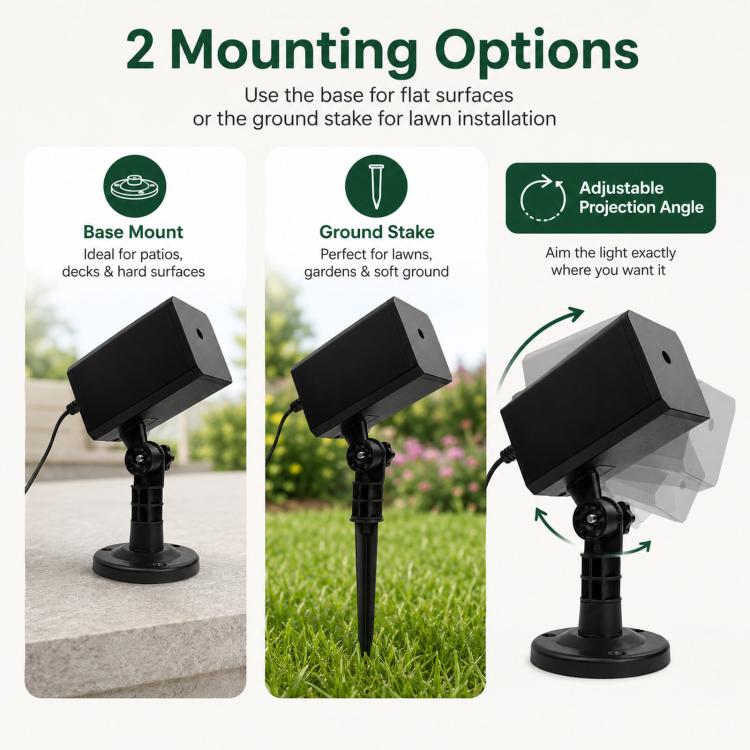 Lampada da esterno impermeabile da incasso a terra per giardino, decorazione paesaggistica e atmosfera., US PLug, EU Plug, UK Plug, AU Plug