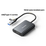 Blueendless Card Reader Camera Converter, CFeA / USB3.2 10Gbps, CFeB / USB3.2 10Gbps, SD/TF4.0 / 312MB/s