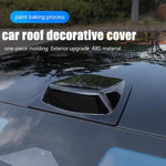 Copertura decorativa tetto auto con simulazione LiDAR