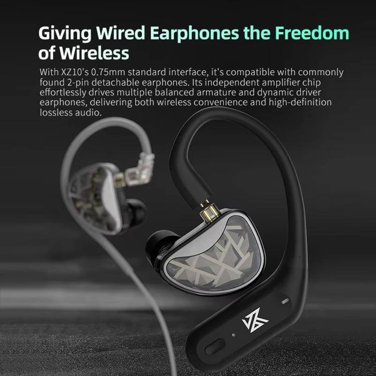 Auricolari wireless Bluetooth 5.3 KZ XZ10 con ganci auricolari, XZ10