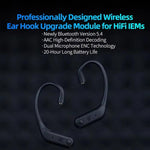 Auricolari da gaming wireless HD Bluetooth 5.4 con ganci auricolari, AE01