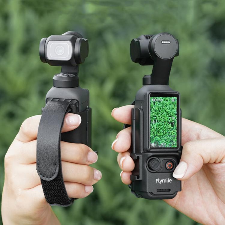 Telaio estensibile multifunzione Flymile con cinghia di montaggio per DJI Pocket 4 / 3.