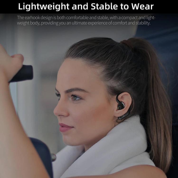 Cuffie da gioco Hi-Fi wireless HD Bluetooth 5.4 con gancio auricolare, riduzione attiva del rumore e tecnologia Hi-Fi., AN01