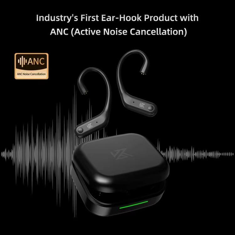 Cuffie da gioco Hi-Fi wireless HD Bluetooth 5.4 con gancio auricolare, riduzione attiva del rumore e tecnologia Hi-Fi., AN01