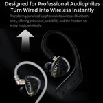 Cuffie da gioco Hi-Fi wireless HD Bluetooth 5.4 con gancio auricolare, riduzione attiva del rumore e tecnologia Hi-Fi., AN01