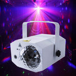 Sfera magica laser in plastica, luce colorata rotante per palcoscenico, ideale per KTV e bar, per creare un'atmosfera suggestiva., US Plug Grey, EU Plug Grey, UK Plug Grey, AU Plug Grey, US Plug White, EU Plug White, UK Plug White, AU Plug White       ...