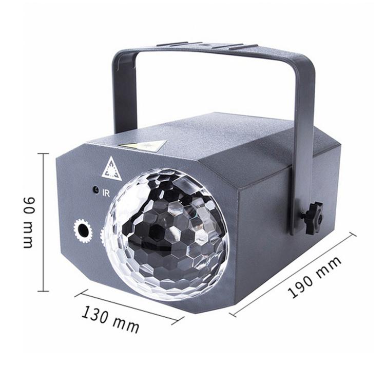 Sfera magica laser in plastica, luce colorata rotante per palcoscenico, ideale per KTV e bar, per creare un'atmosfera suggestiva., US Plug Grey, EU Plug Grey, UK Plug Grey, AU Plug Grey, US Plug White, EU Plug White, UK Plug White, AU Plug White       ...
