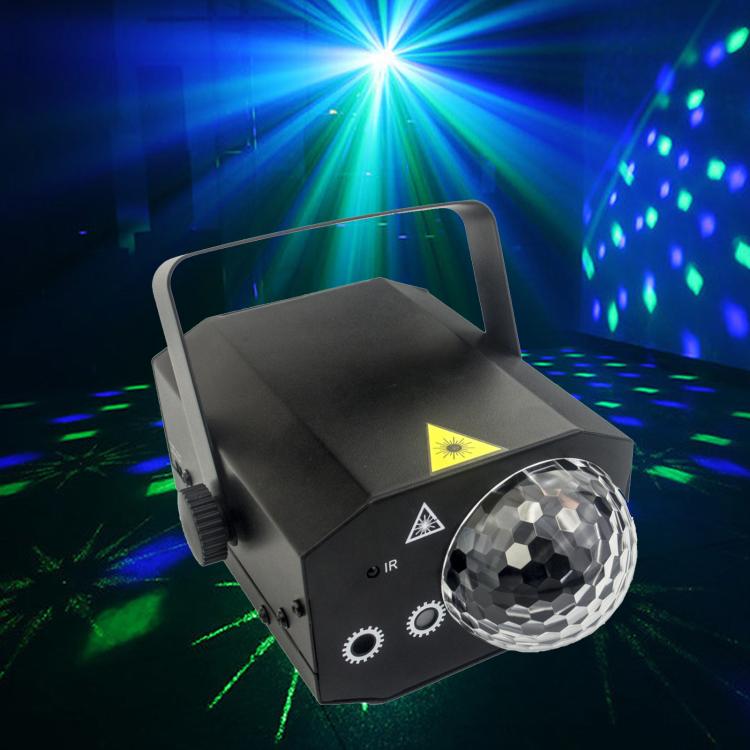 Proiettore laser in metallo, luce LED a sfera magica, luce d'atmosfera per feste e bar, US Plug Black, EU Plug Black, UK Plug Black, AU Plug Black, US Plug White, UK Plug White, AU Plug White, EU Plug White