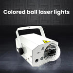 Proiettore laser in metallo, luce LED a sfera magica, luce d'atmosfera per feste e bar, US Plug Black, EU Plug Black, UK Plug Black, AU Plug Black, US Plug White, UK Plug White, AU Plug White, EU Plug White