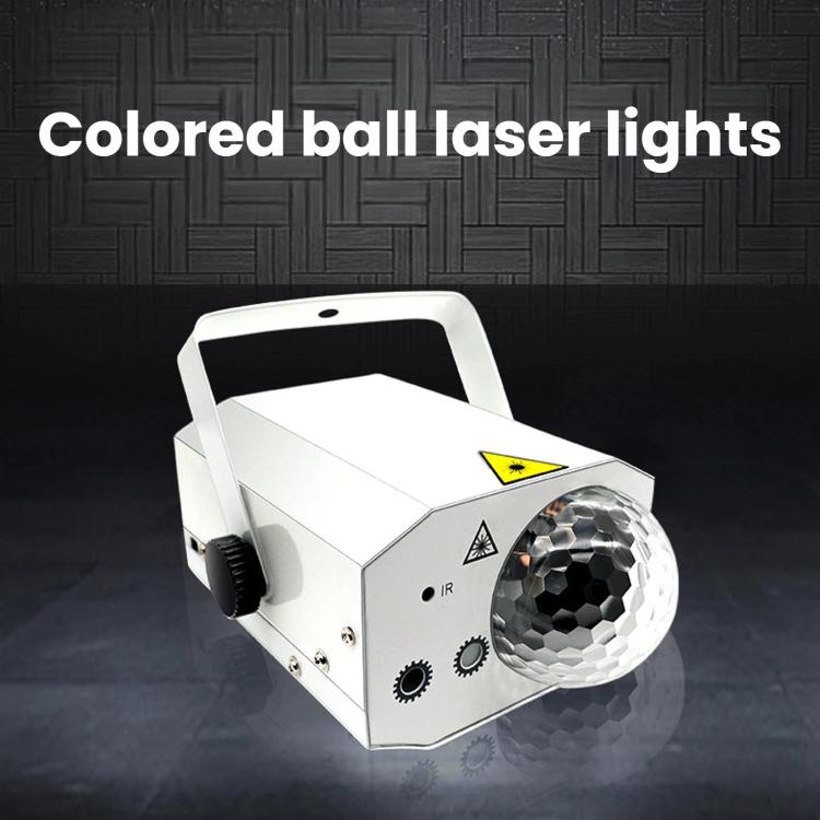Proiettore laser in metallo, luce LED a sfera magica, luce d'atmosfera per feste e bar, US Plug Black, EU Plug Black, UK Plug Black, AU Plug Black, US Plug White, UK Plug White, AU Plug White, EU Plug White