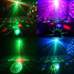 Proiettore laser in metallo, luce LED a sfera magica, luce d'atmosfera per feste e bar, US Plug Black, EU Plug Black, UK Plug Black, AU Plug Black, US Plug White, UK Plug White, AU Plug White, EU Plug White
