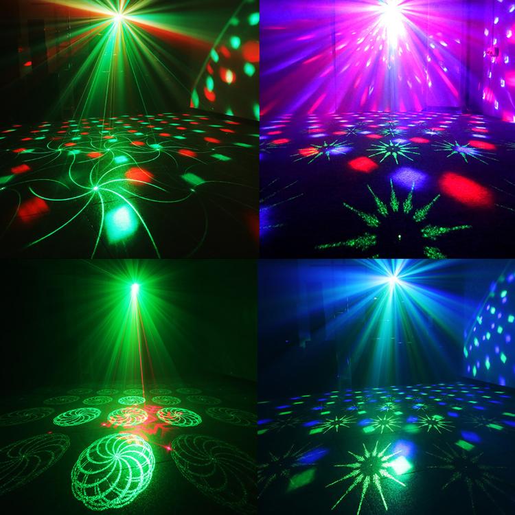 Proiettore laser in metallo, luce LED a sfera magica, luce d'atmosfera per feste e bar, US Plug Black, EU Plug Black, UK Plug Black, AU Plug Black, US Plug White, UK Plug White, AU Plug White, EU Plug White