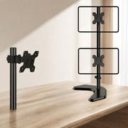 Supporto da scrivania regolabile per doppio monitor