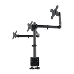 Supporto girevole 360° per triplo monitor ZX-T033W