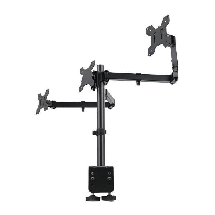 Supporto girevole 360° per triplo monitor ZX-T033W