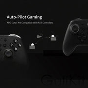 Controller GuliKit KK2T con joystick elettromagnetico TMR, supporto NFC, Amiibo e funzione di riattivazione Switch.