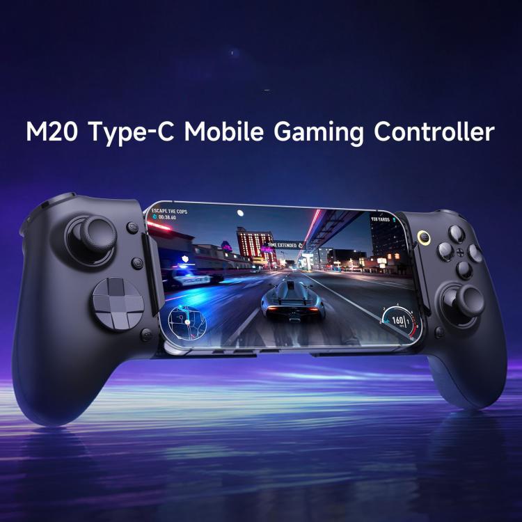 EasySMX M20 Controller di gioco mobile USB-C con stick ad effetto Hall, RoSync, layout ABXY rotante e frequenza di polling di 1000Hz., M20