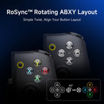 EasySMX M20 Controller di gioco mobile USB-C con stick ad effetto Hall, RoSync, layout ABXY rotante e frequenza di polling di 1000Hz., M20