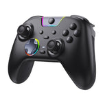 EasySMX X05Pro Controller wireless per PC: gamepad a effetto Hall a tre modalità con grilletti a doppio stadio e pulsanti silenziosi per PC e Switch, Grey White, Black, White With Charging Dock, Black With Charging Dock