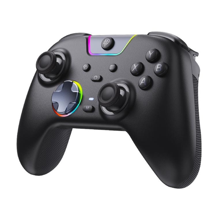 EasySMX X05Pro Controller wireless per PC: gamepad a effetto Hall a tre modalità con grilletti a doppio stadio e pulsanti silenziosi per PC e Switch, Grey White, Black, White With Charging Dock, Black With Charging Dock