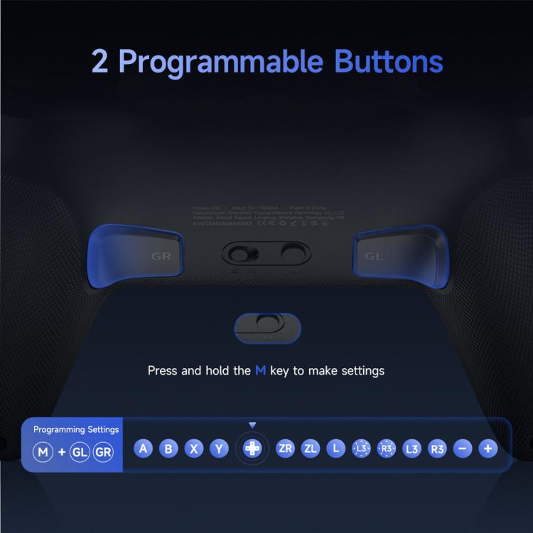 Controller wireless EasySMX S10 per Nintendo Switch 2
