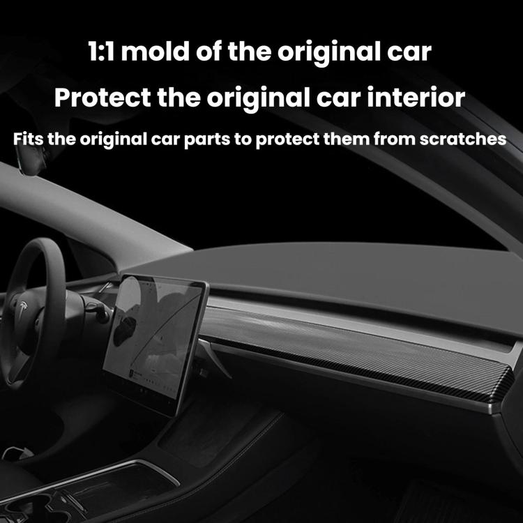 Striscia decorativa cruscotto in ABS per Tesla Model 3 e Model Y