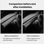 Striscia decorativa cruscotto in ABS per Tesla Model 3 e Model Y
