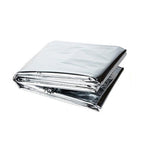Coperta termica portatile di emergenza per esterni, monouso, per campeggio e sopravvivenza., 160x210cm