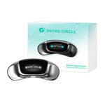 SNORE CIRCLE Dispositivo intelligente anti-russamento aggiornato con TENS ed EMA, blocco del russamento in gola con elettrodi a 3 contatti e monitoraggio tramite app., YA4600