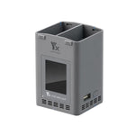 Caricabatterie doppio YX da 100 W con schermo LCD a colori per DJI Mini 5/4/3 Pro Smart Flight Battery Charging Hub, Mini Color Two-Way 100W