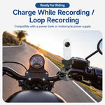 Mini action camera magnetica 1080P, videocamera indossabile con app Wi-Fi e stabilizzazione elettronica dell'immagine (EIS)., Meeting Kit, Sports Kit, Cycling Kit, Car Kit