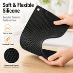 Tappetino da tavola in silicone a nido d'ape LsCook, isolante, antiscivolo e impermeabile., No. 7 Square