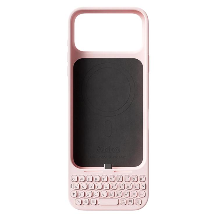 AKKO Custodia magnetica per telefono con tastiera esterna, For iPhone 16 Pro Max Black, For iPhone 16 Pro Max White, For iPhone 16 Pro Max Pink, For iPhone 17 Pro Max White, For iPhone 17 Pro Max Pink, For iPhone 17 Pro Max Green                       ...