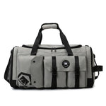 Borsa sportiva convertibile in 3 modi con scomparto per scarpe, zaino da viaggio resistente all'acqua con tasca impermeabile per uomo e donna