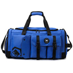 Borsa sportiva convertibile in 3 modi con scomparto per scarpe, zaino da viaggio resistente all'acqua con tasca impermeabile per uomo e donna