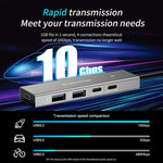 Blueendless Convertitore USB 3.2 Gen2 5 in 1 10 Gbps