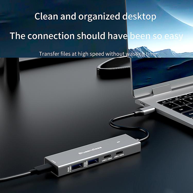 Blueendless Convertitore USB 3.2 Gen2 5 in 1 10 Gbps
