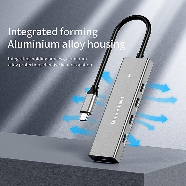 Blueendless Convertitore USB 3.2 Gen2 5 in 1 10 Gbps